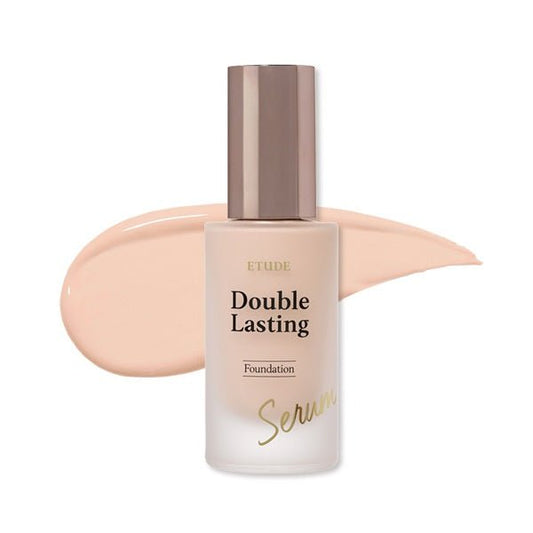 Etudehouse Double Lasting Serum Skin Foundation 30g - No.13C1 Rosy Pure - Komiko Beauty