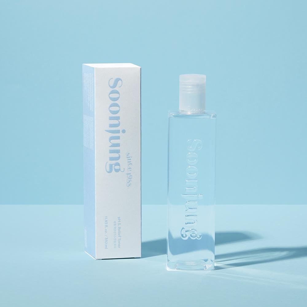 EtudeHouse SoonJung pH 5.5 Relief Toner 350ml - Komiko Beauty