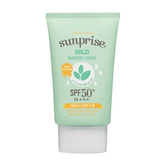 EtudeHouse Sunprise Mild Watery Light Sunscreen SPF50+/PA+++ 50ml - Komiko Beauty