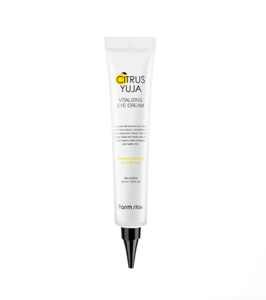 Farmstay Citrus Yuja Vitalizing Eye Cream 45ml - Komiko Beauty
