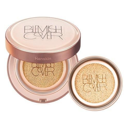 Hanskin Glow Blemish Cover Conceal Cushion No. 21 Cream 11g*2 - Komiko Beauty