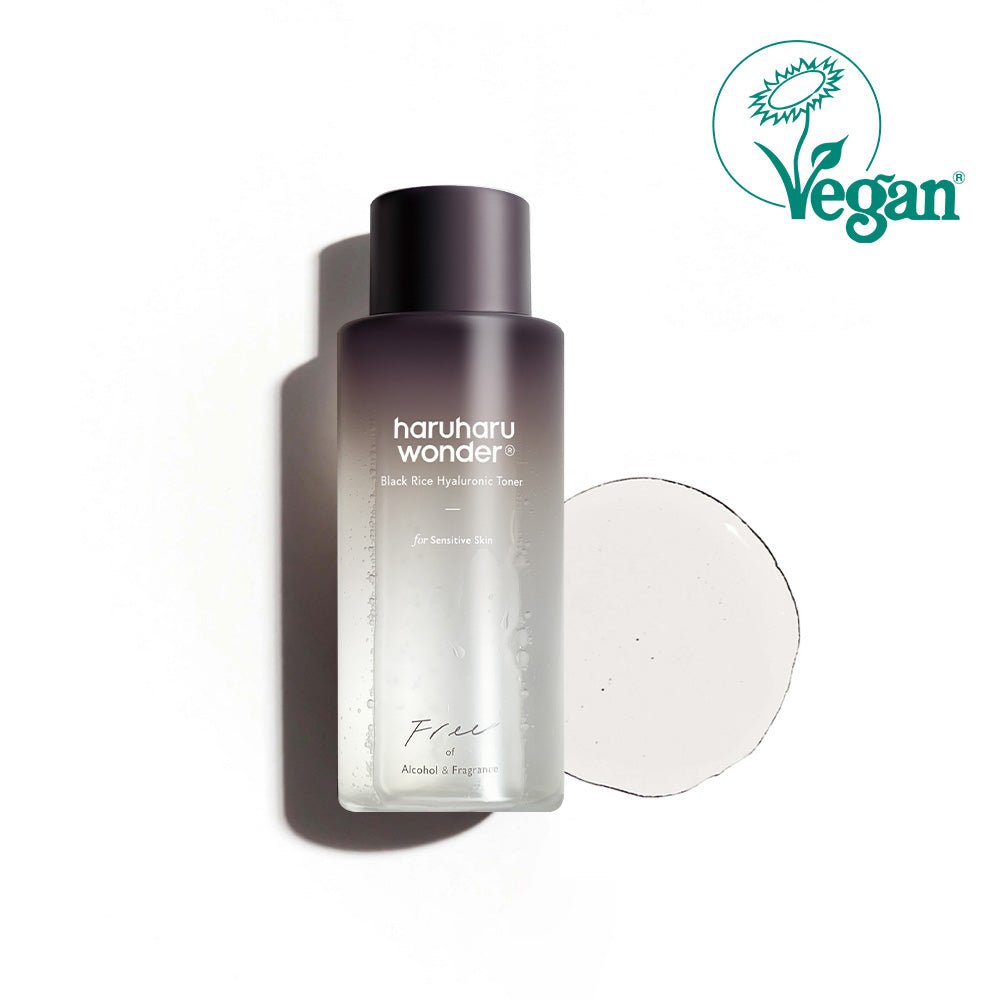 haruharuwonder Black Rice Hyaluronic Toner for Sensitive Skin - 3Size - Komiko Beauty