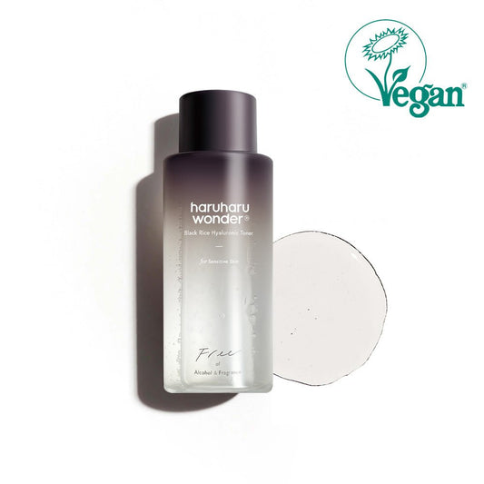 haruharuwonder Black Rice Hyaluronic Toner for Sensitive Skin - 3Size - Komiko Beauty