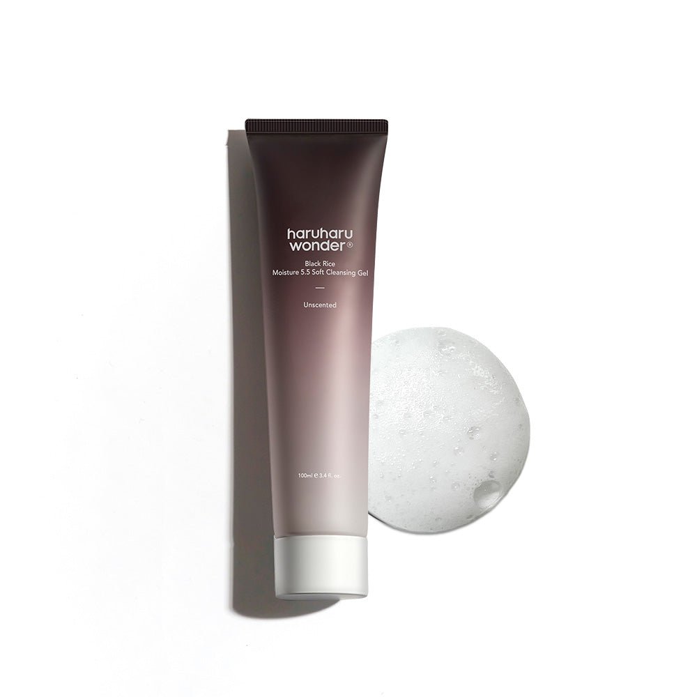 haruharuwonder Black Rice Moisture 5.5 Soft Cleansing Gel 100ml - Komiko Beauty