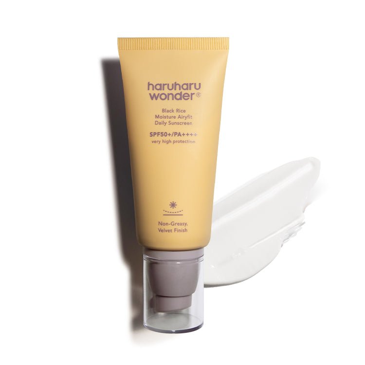 haruharuwonder Black Rice Moisture Airyfit Daily Sunscreen Unscented SPF50+ 50ml - Komiko Beauty