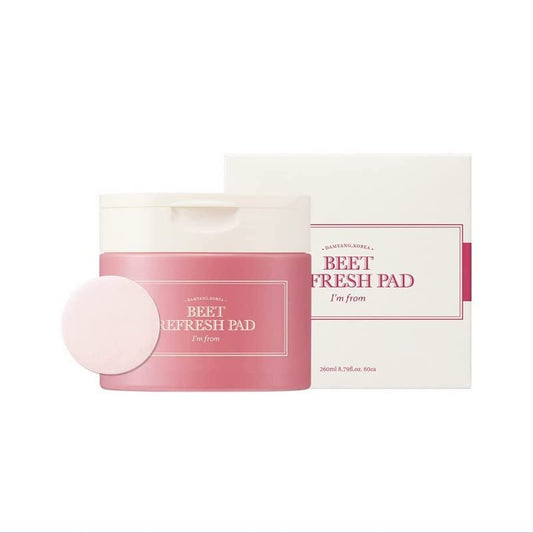 ImFrom Beet Refresh Pad - 60 Sheets - Komiko Beauty