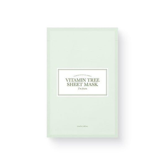 ImFrom Vitamin Tree Sheet Mask 22 ml (1ea) - Komiko Beauty