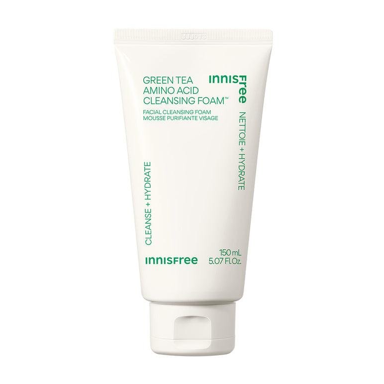 Innisfree Green Tea Amino Acid Cleansing Foam 150ml - Komiko Beauty