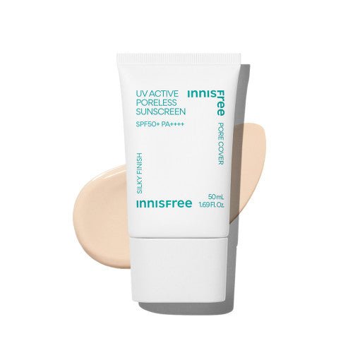 Innisfree UV Active Poreless Sunscreen 50ml - Komiko Beauty