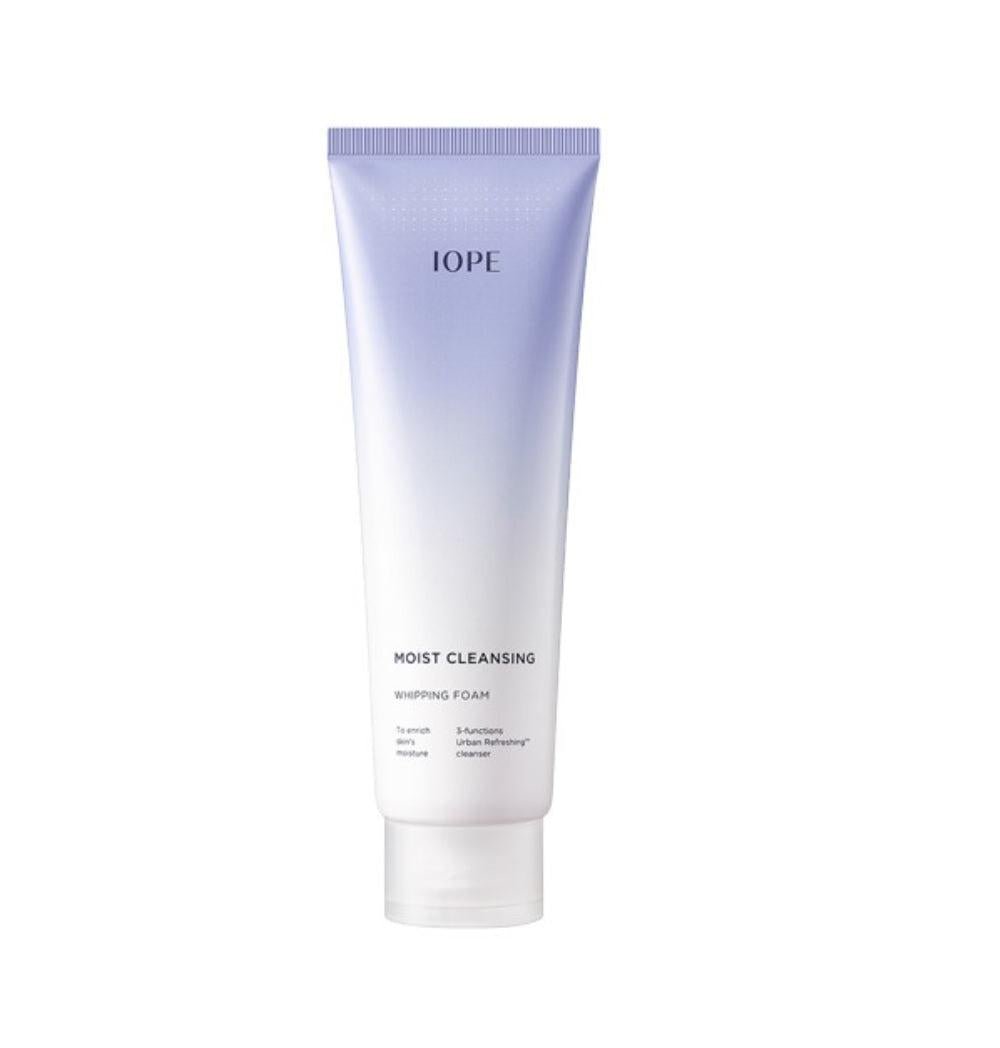 IOPE Moist Cleansing Whipping Foam 180 ml - Komiko Beauty