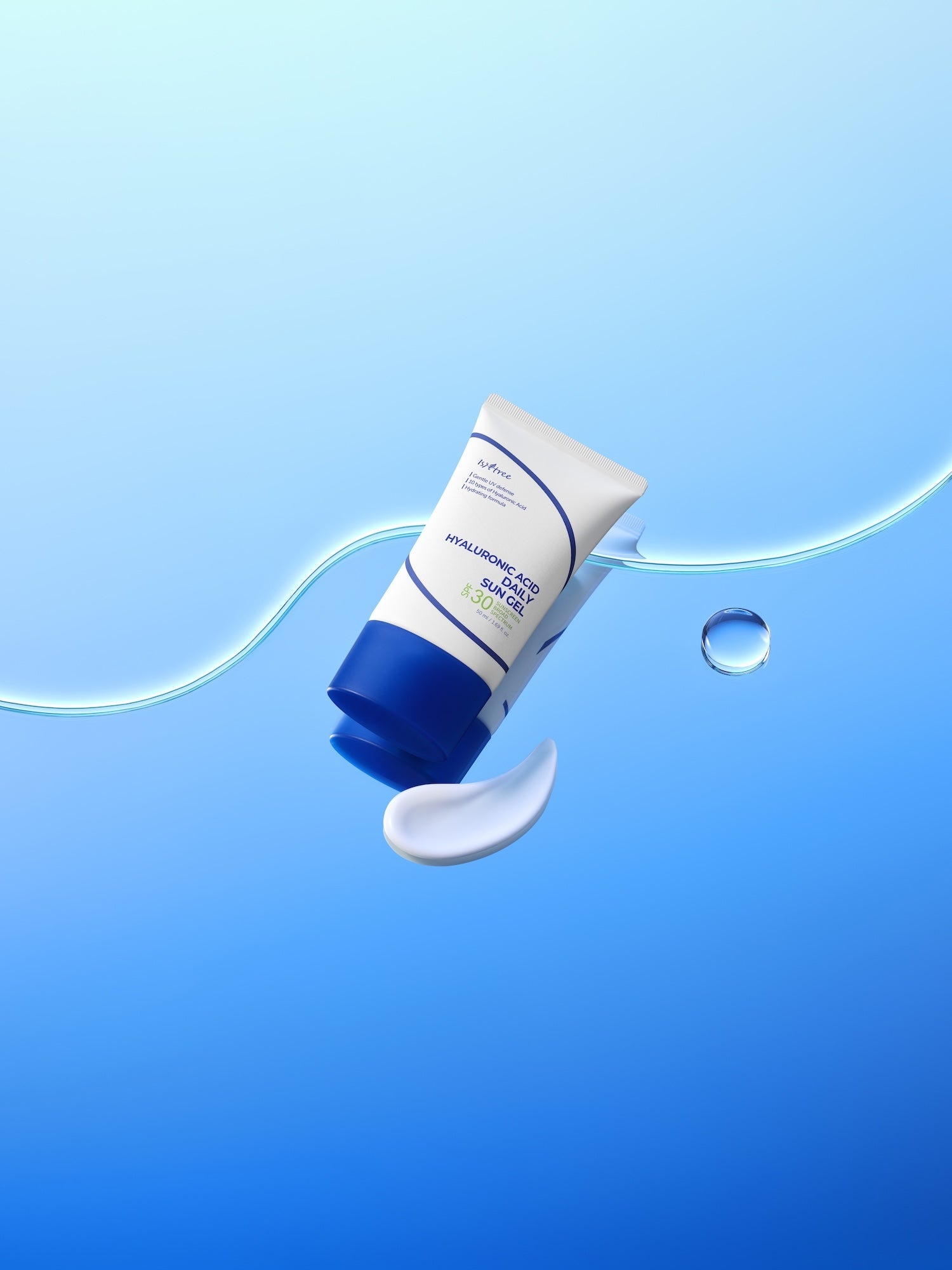 Isntree Hyaluronic Acid Daily Sun Gel 50ml - Komiko Beauty