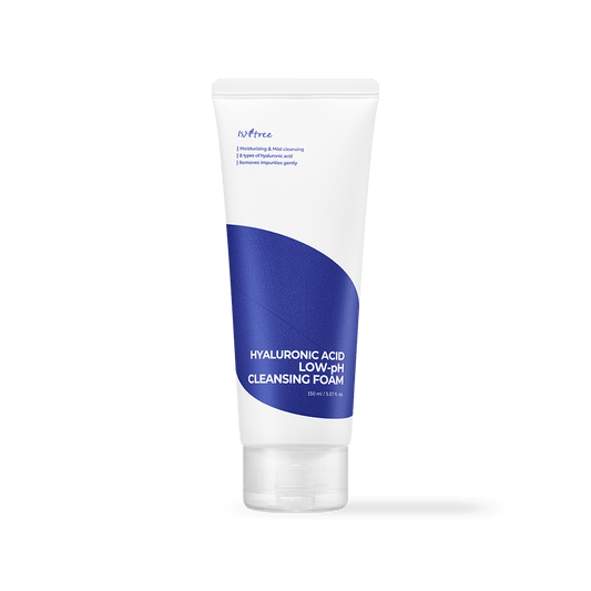 Isntree Hyaluronic Acid Low - pH Cleansing Foam 150ml - Komiko Beauty