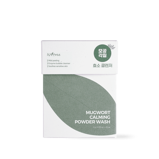 ISNTREE Mugwort Calming Powder Wash 1g*25ea - Komiko Beauty