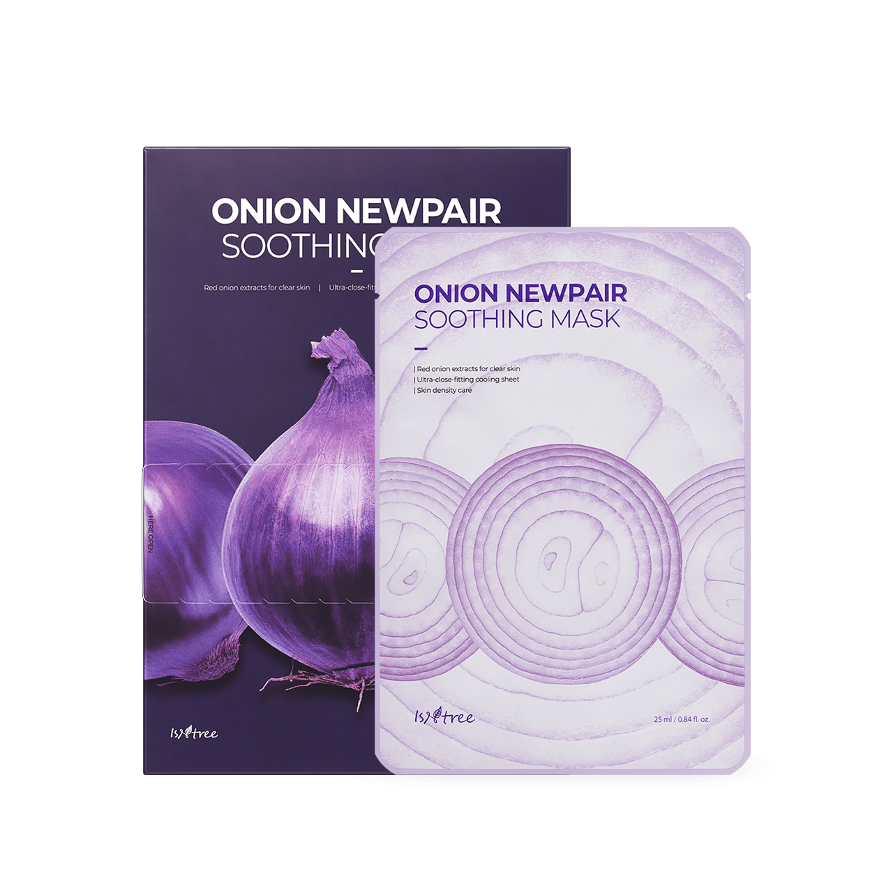 Isntree Onion Newpair Soothing Mask 25g*5ea - Komiko Beauty