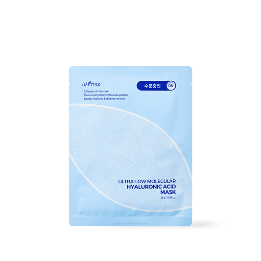 Isntree Ultra - Low Molecular Hyaluronic Acid Mask 10ea - Komiko Beauty