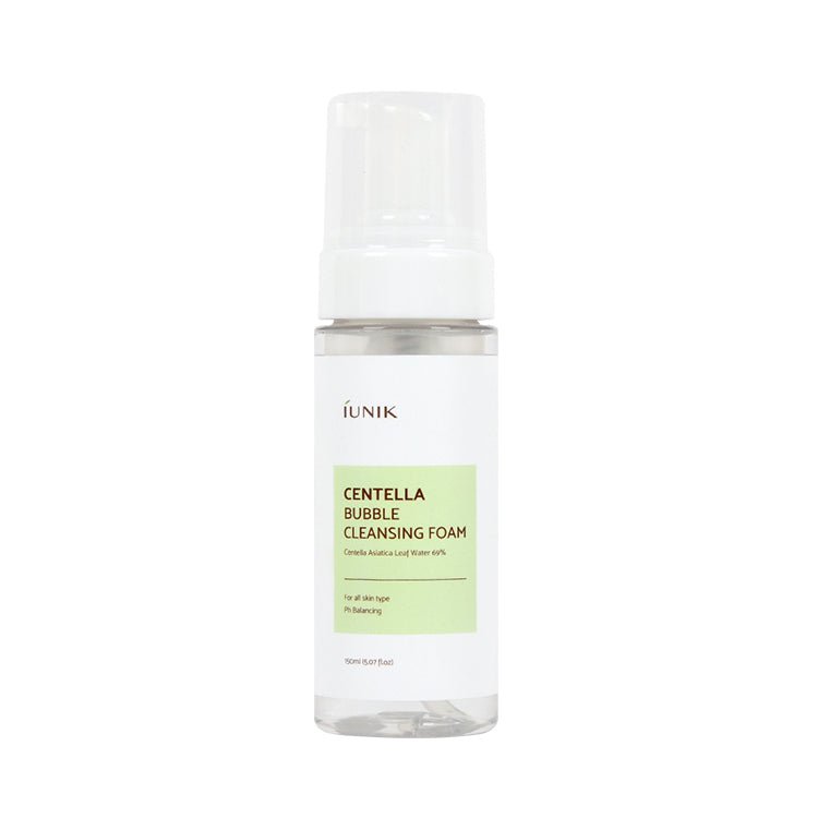 iUNIK Centella Bubble Cleansing Foam 150ml - Komiko Beauty