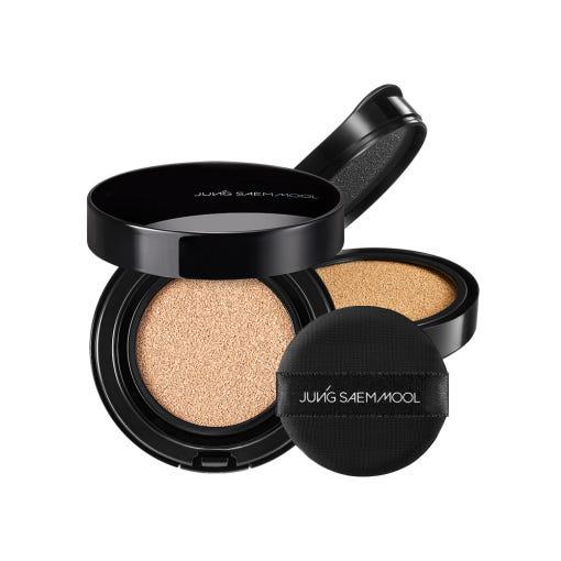 Jung Saem Mool Essential Skin Nuder Longwear Cushion - Medium Deep 14g*2ea - Komiko Beauty