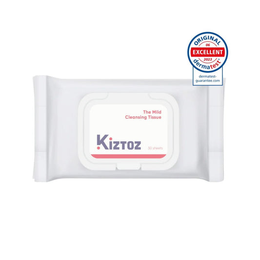 KIZTOZ The Mild Cleansing Tissue - 30 sheets - Komiko Beauty