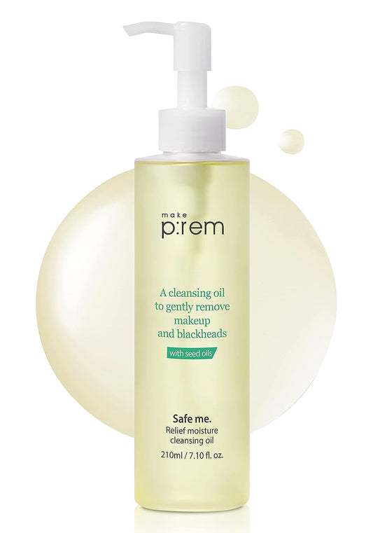 Makeprem Safe me. Relief Moisture Cleansing Oil - 210ml - Komiko Beauty