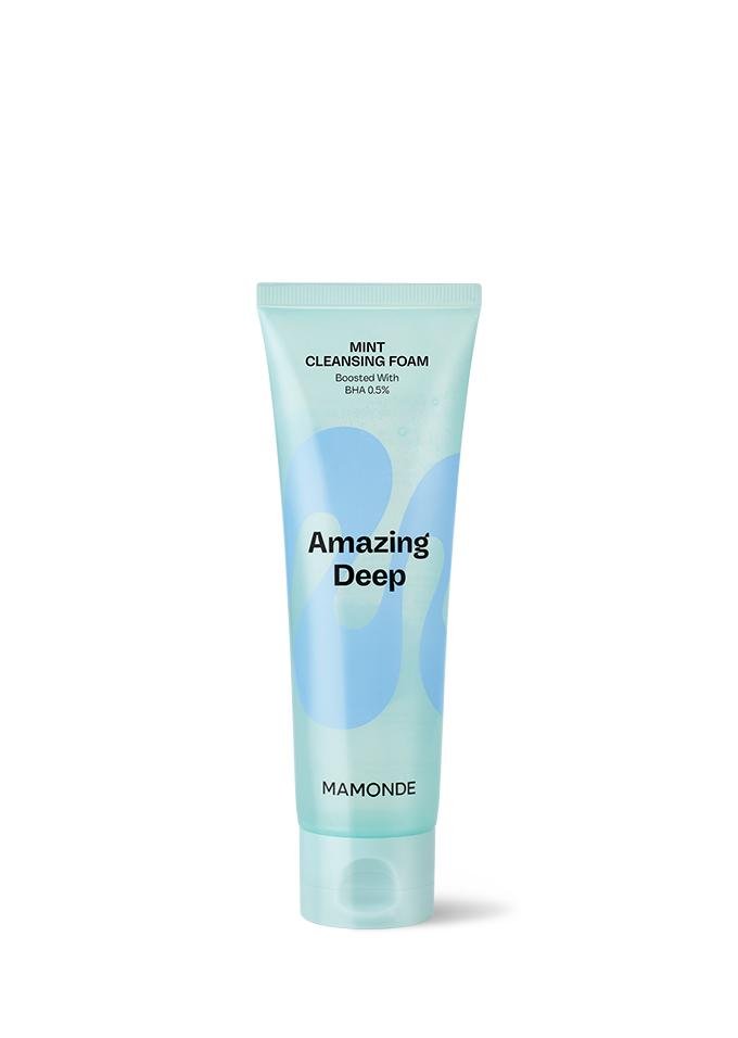 Mamond Amazing Deep Mint Cleansing Foam 120ml - Komiko Beauty