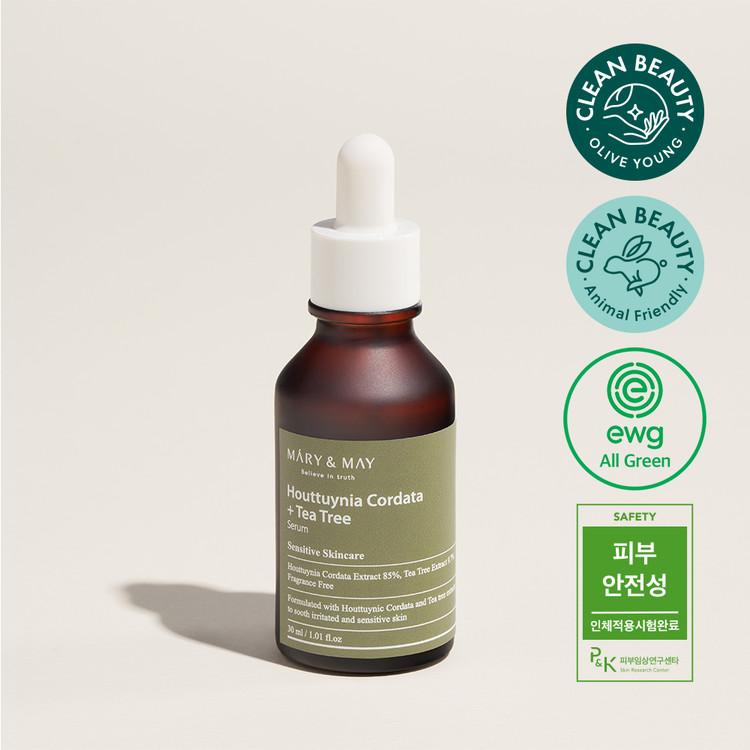 Mary&May Houttuynia Cordata +Tea Tree Serum - 30ml - Komiko Beauty