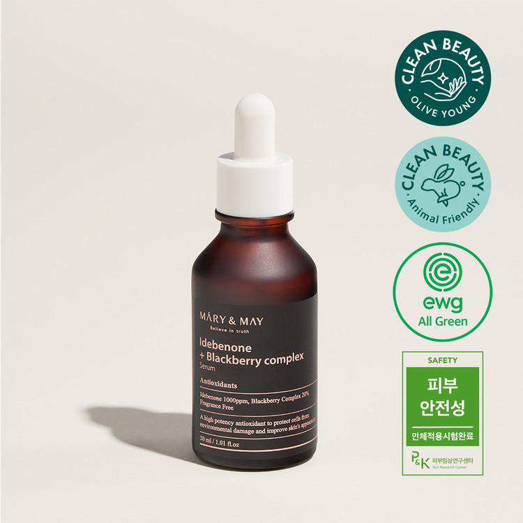 Mary&May Idebenone + Blackberry Complex Serum - 30ml - Komiko Beauty
