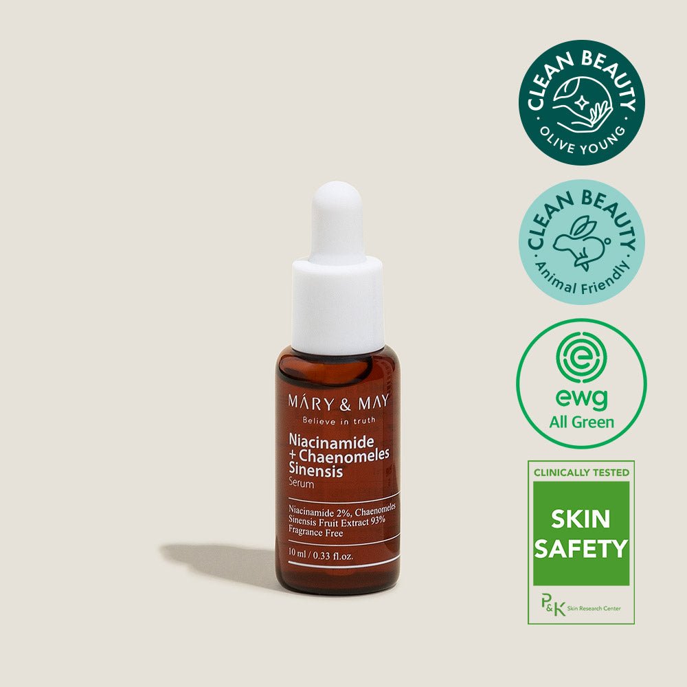 Mary&May Niacinamide+Chaenomeles Sinensis Serum 10ml Miniature - Komiko Beauty