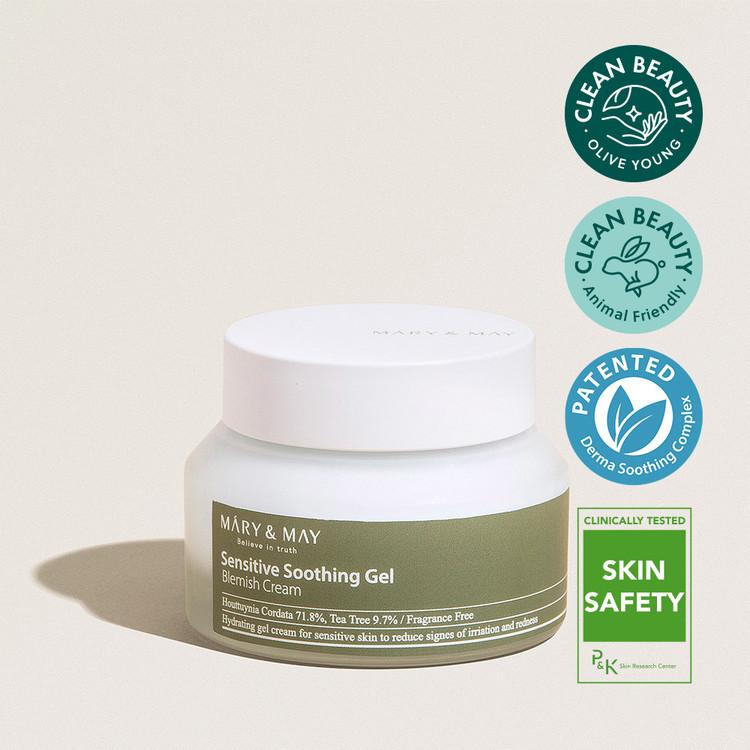 Mary&May Sensitive Soothing Gel Cream 70g - Komiko Beauty