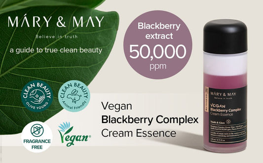 Mary&May Vegan Blackberry Complex Cream Essence 30ml Miniature - Komiko Beauty