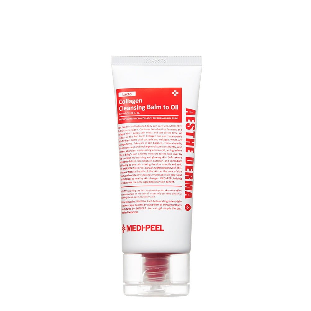 Medi - Peel Red Lacto Collagen Cleansing Balm To Oil 100g - Komiko Beauty