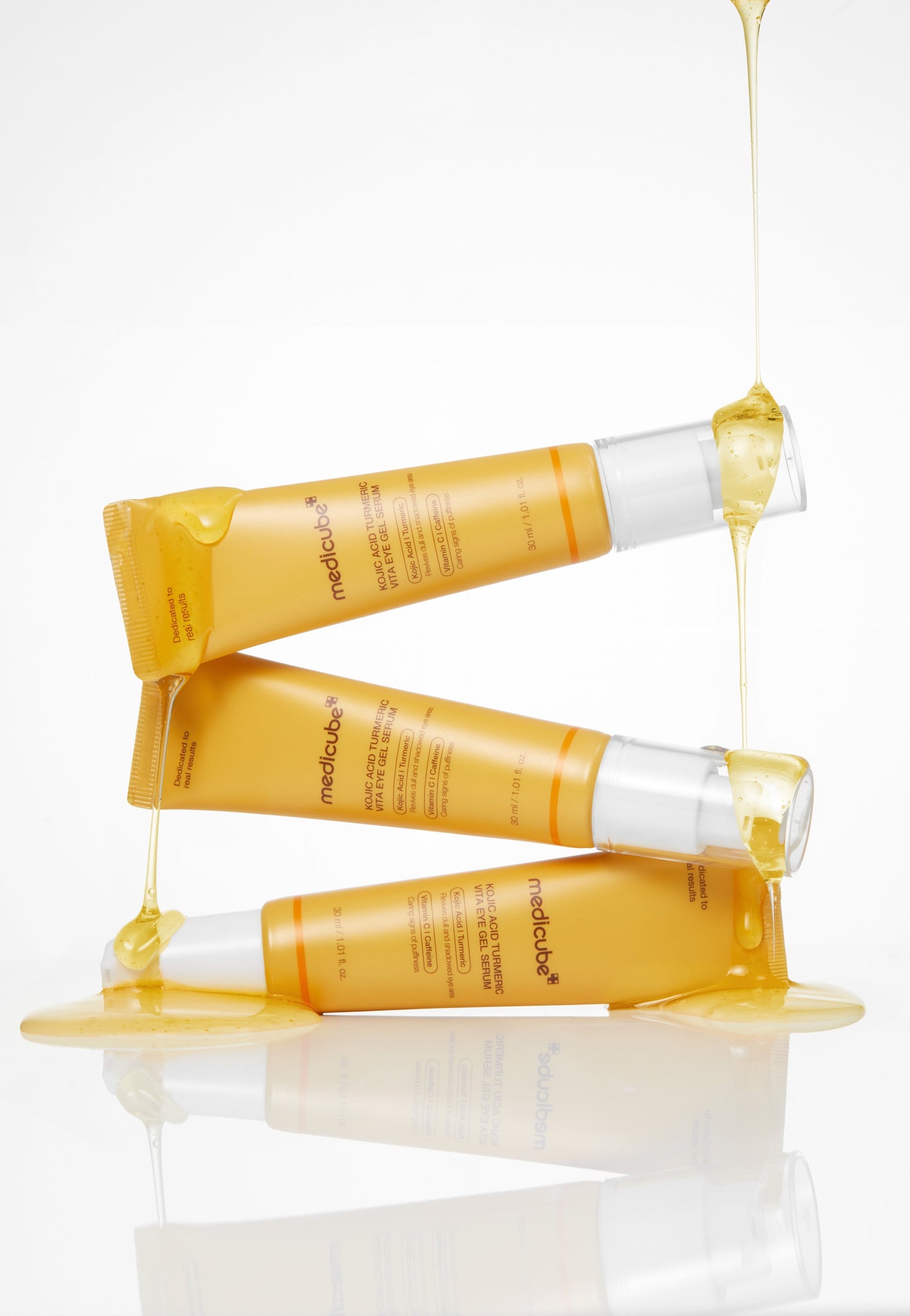 Medicube Kojic Acid Turmeric Vita Eye Gel Serum 30ml - Komiko Beauty