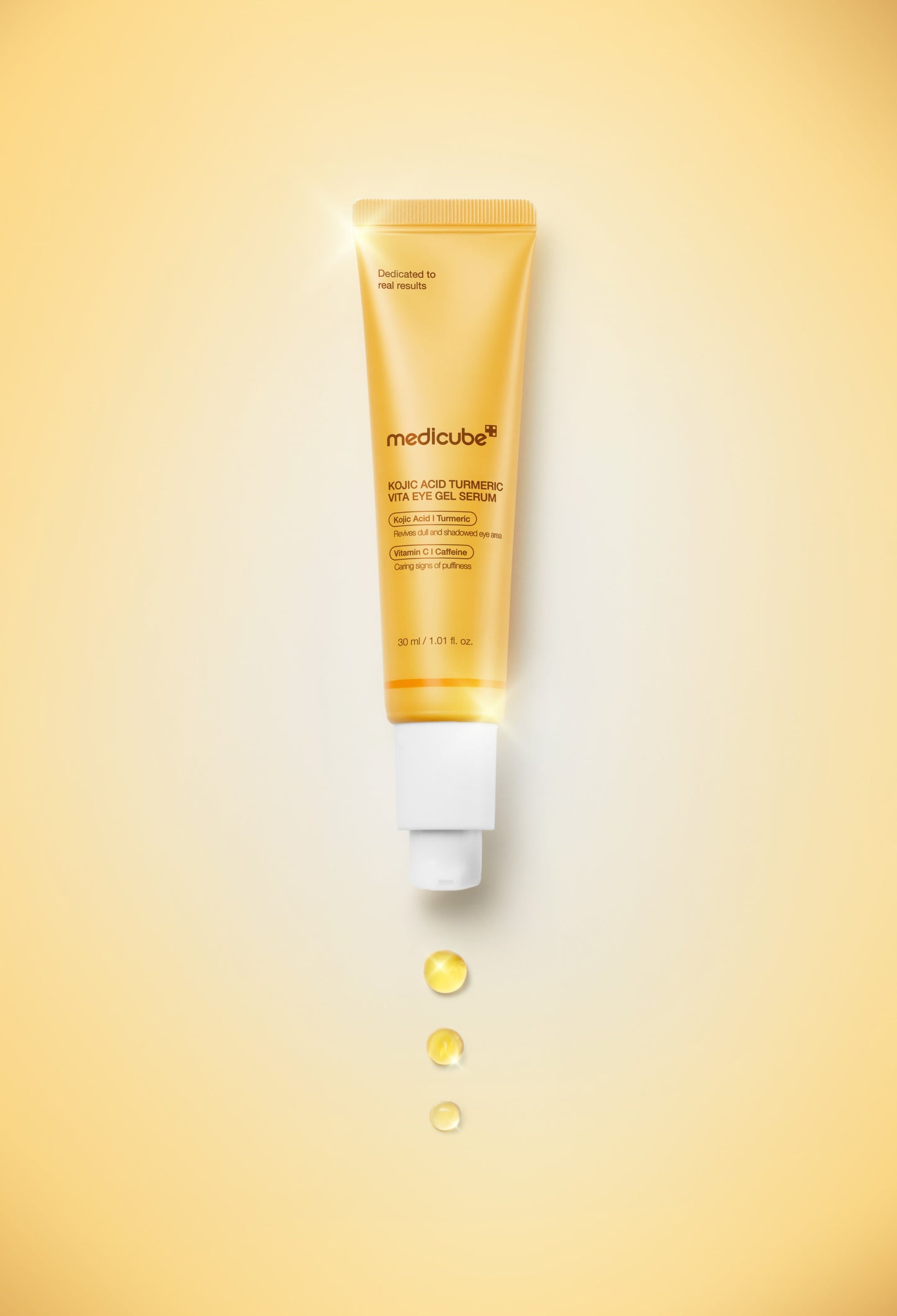 Medicube Kojic Acid Turmeric Vita Eye Gel Serum 30ml - Komiko Beauty