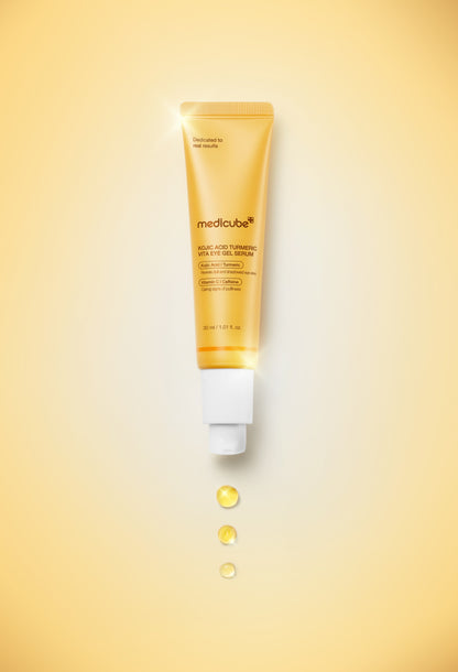 Medicube Kojic Acid Turmeric Vita Eye Gel Serum 30ml - Komiko Beauty
