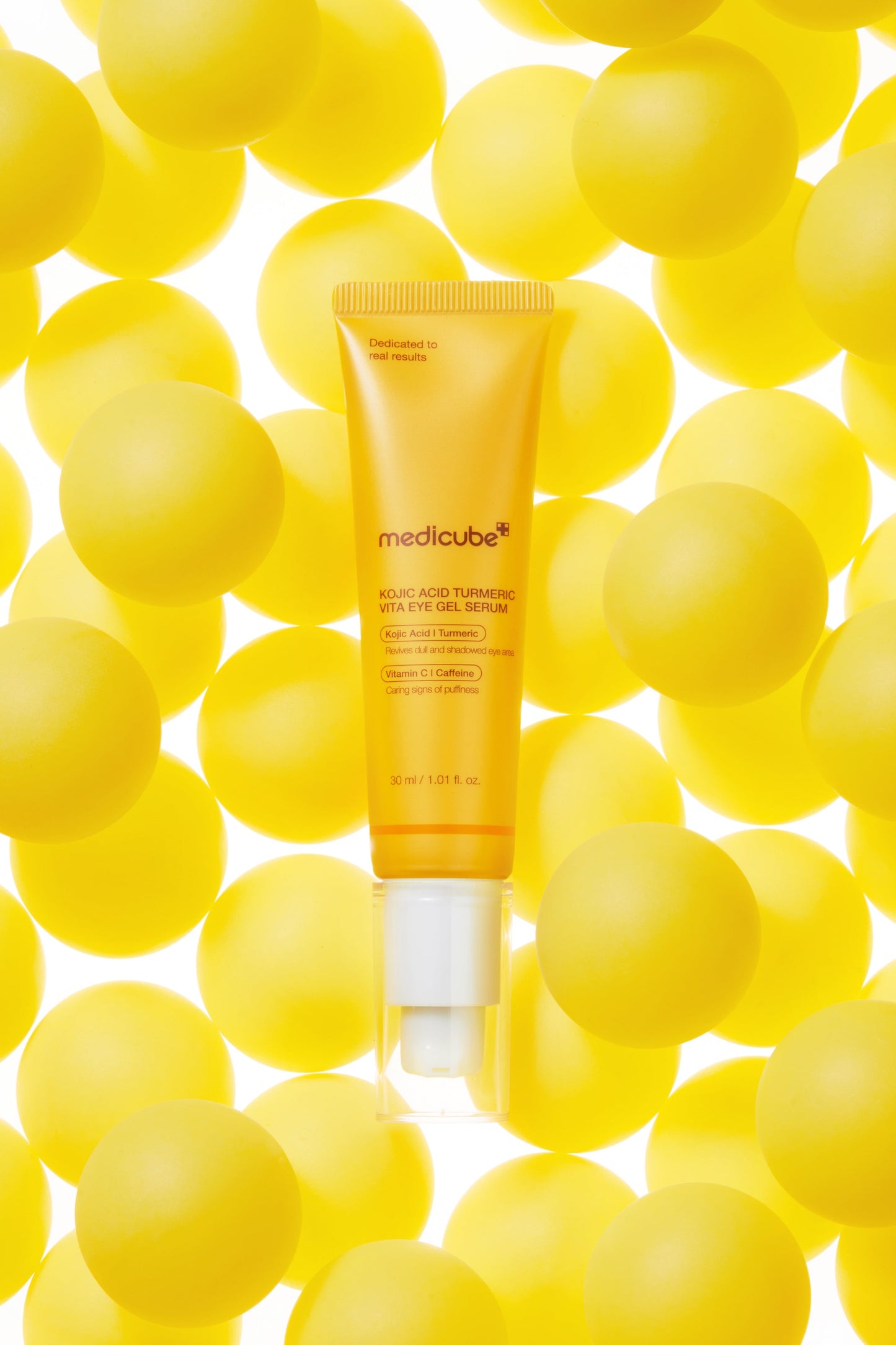 Medicube Kojic Acid Turmeric Vita Eye Gel Serum 30ml - Komiko Beauty