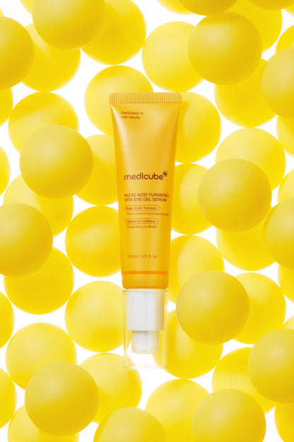 Medicube Kojic Acid Turmeric Vita Eye Gel Serum 30ml - Komiko Beauty