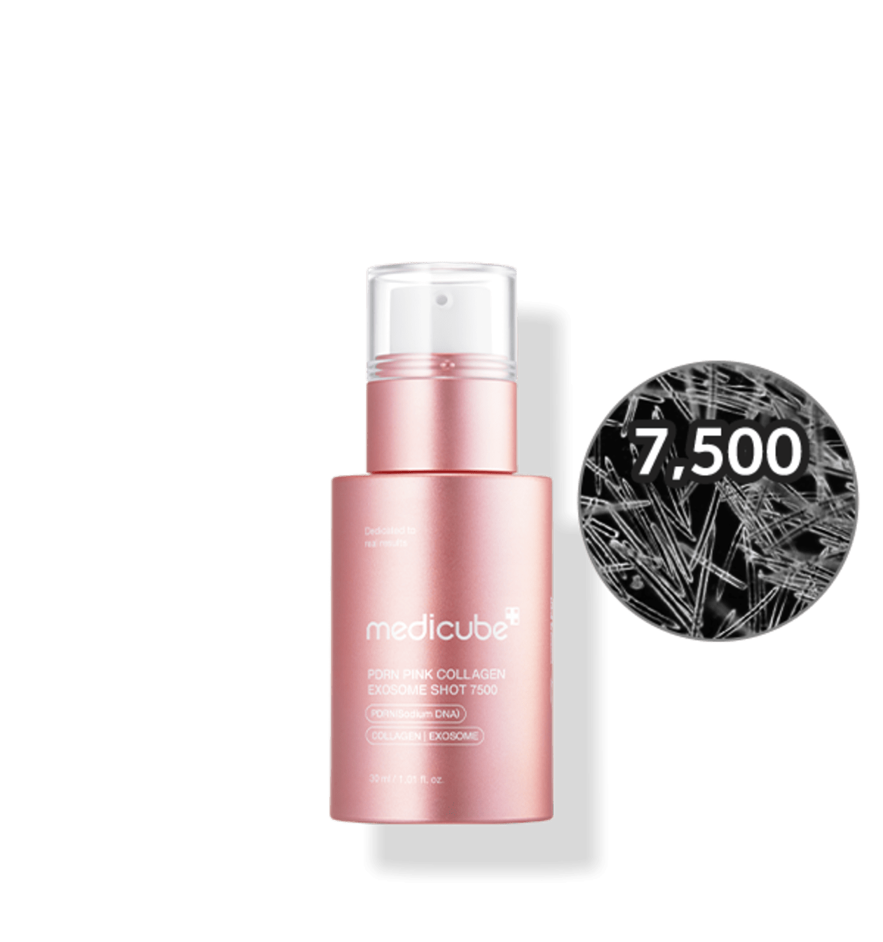 Medicube PDRN Pink Collagen exosome shot ampoule 7500 30ml - Komiko Beauty