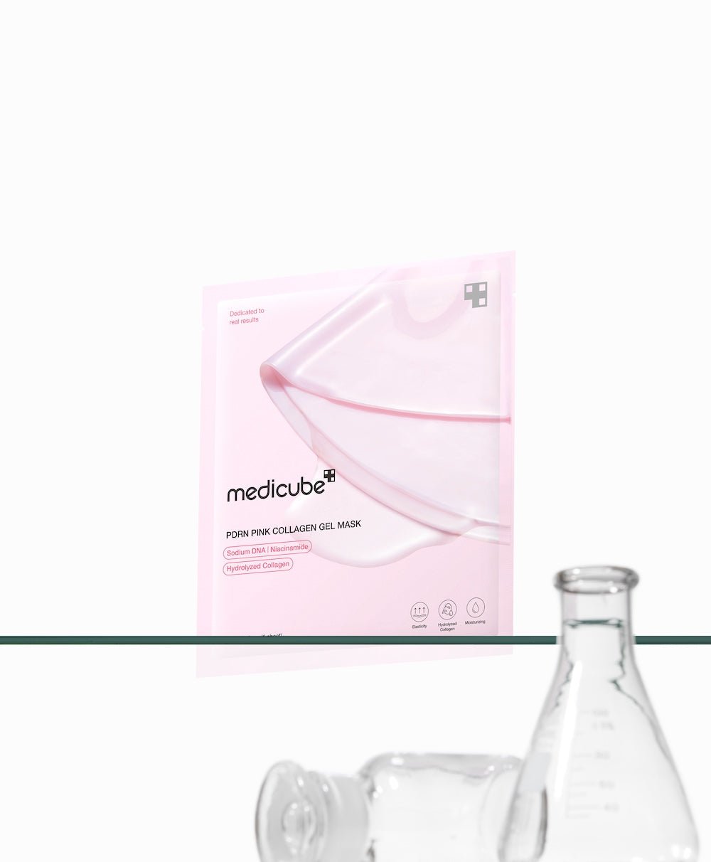 Medicube PDRN Pink Collagen Gel Mask 4EA - Komiko Beauty