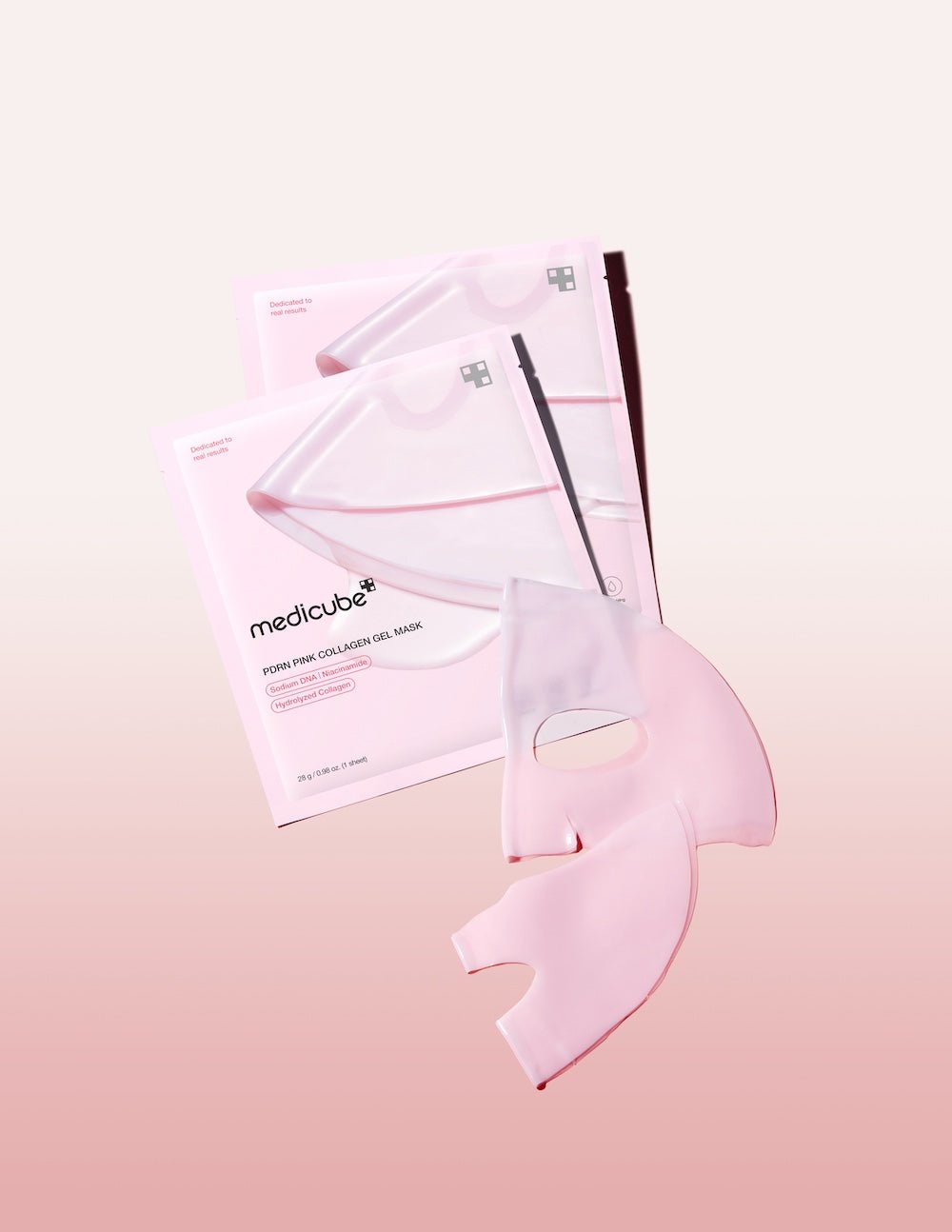 Medicube PDRN Pink Collagen Gel Mask 4EA - Komiko Beauty