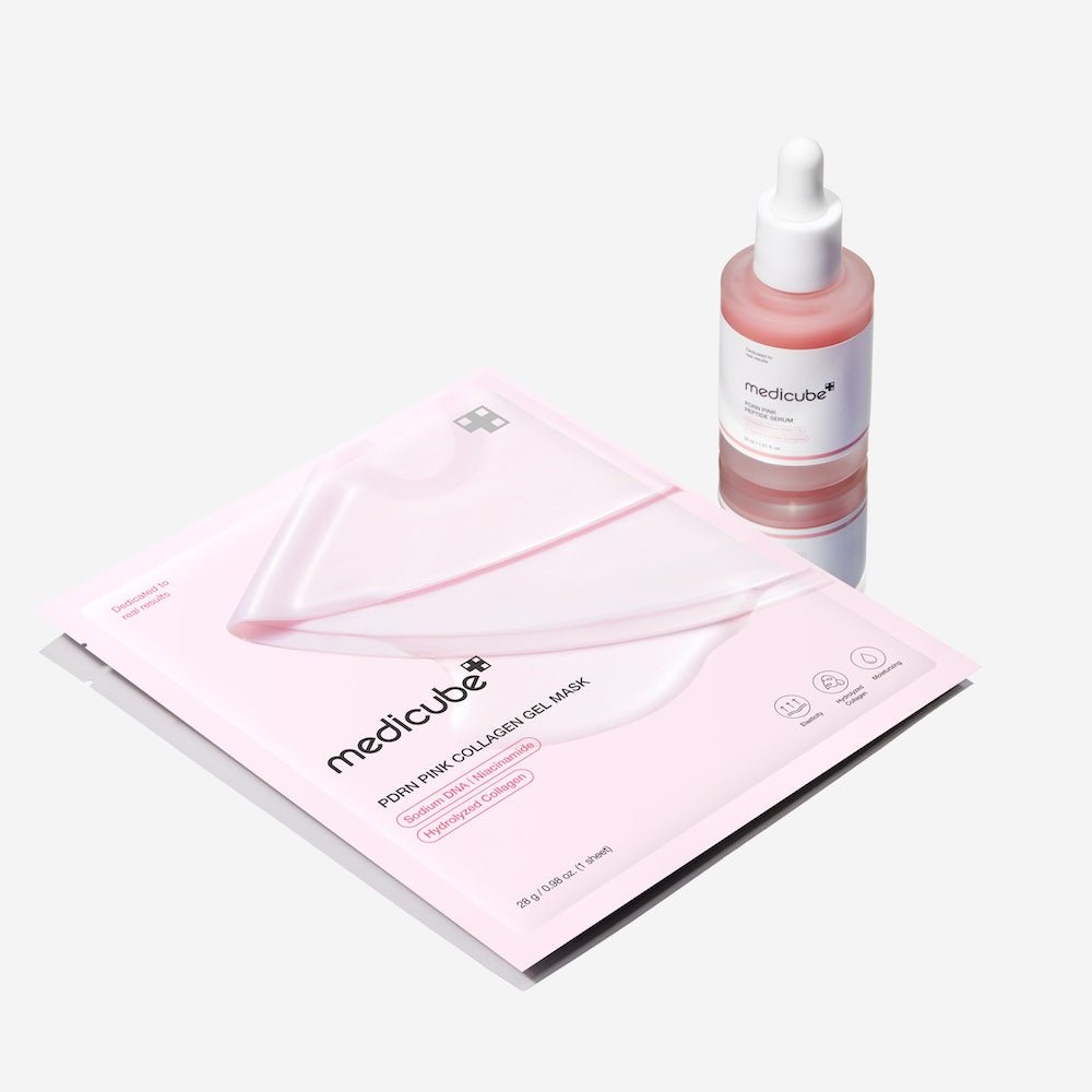 Medicube PDRN Pink Collagen Gel Mask 4EA - Komiko Beauty