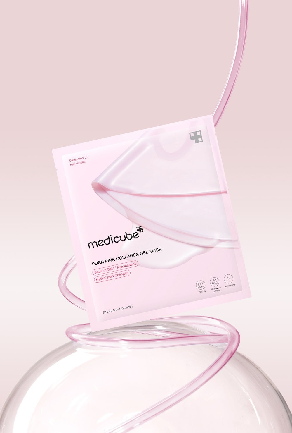 Medicube PDRN Pink Collagen Gel Mask 4EA - Komiko Beauty