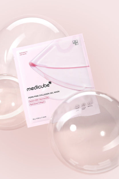 Medicube PDRN Pink Collagen Gel Mask 4EA - Komiko Beauty