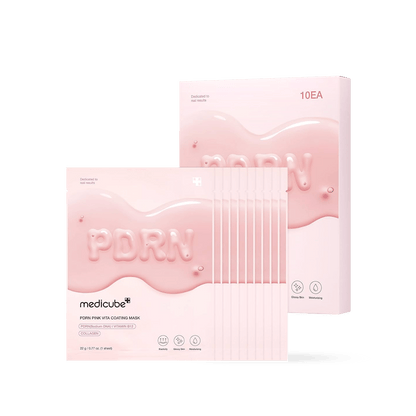 Medicube PDRN Vita coating Mask 10EA - Komiko Beauty