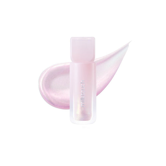 milktouch Dew Stain Sheer Aurora Gloss 02 BABY DEW 4g - Komiko Beauty