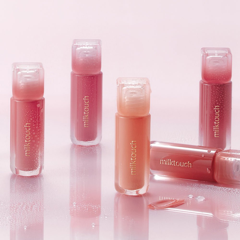 milktouch Dew Stain Sheer Lip Gloss 06 Rose Demure 4g - Komiko Beauty
