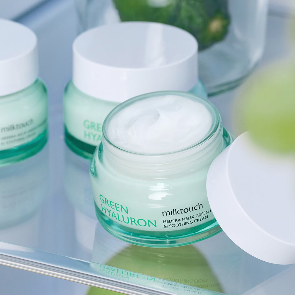 milktouch Hedera Helix Green Hyaluron 6sec Moisture Cream 50ml - Komiko Beauty