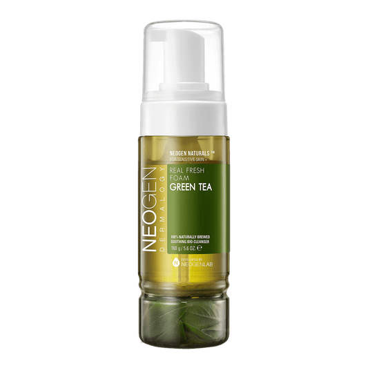 NeoGen DERMALOGY REAL FRESH FOAM CLEANSER GREEN TEA 160G - Komiko Beauty