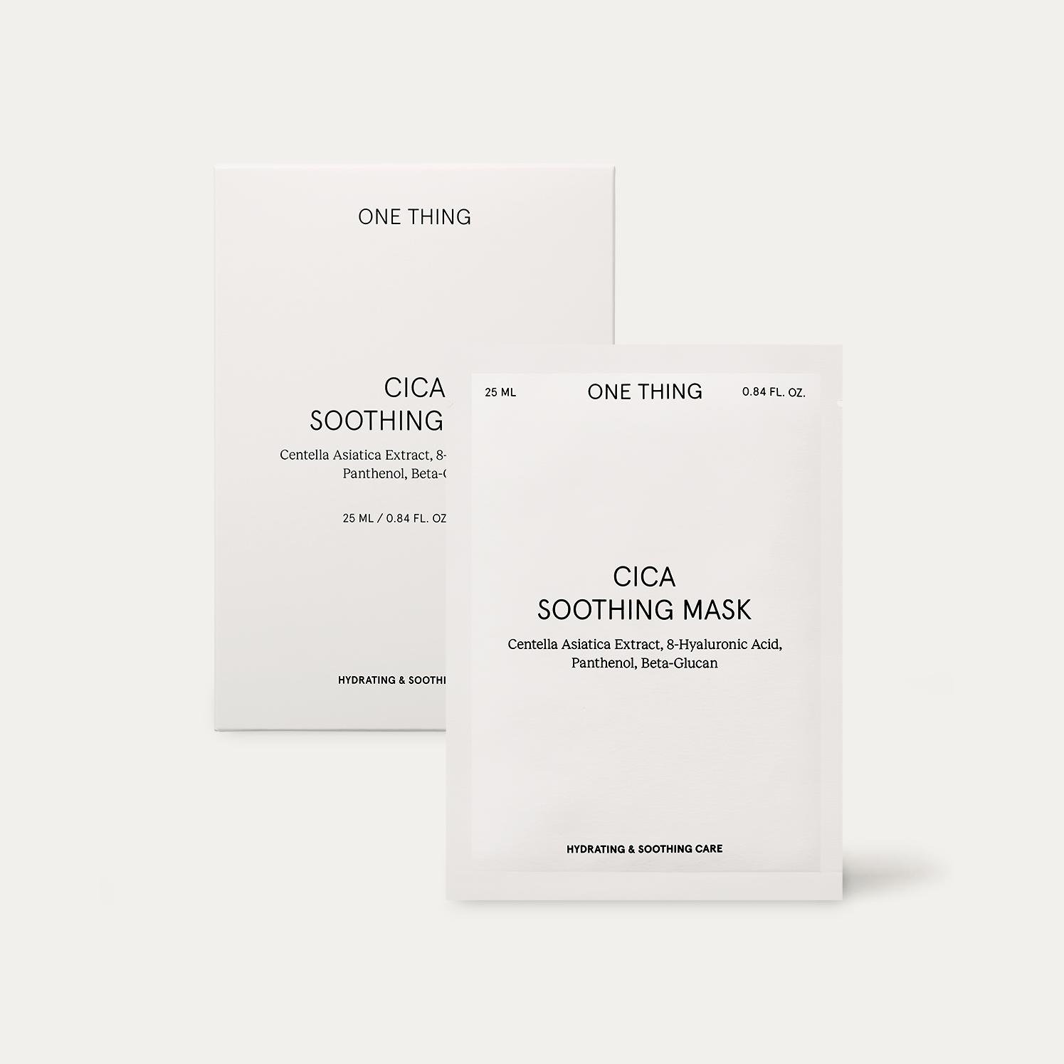 Onething Cica Soothing Mask 25ml*5pcs - Komiko Beauty