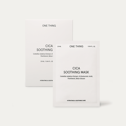 Onething Cica Soothing Mask 25ml*5pcs - Komiko Beauty