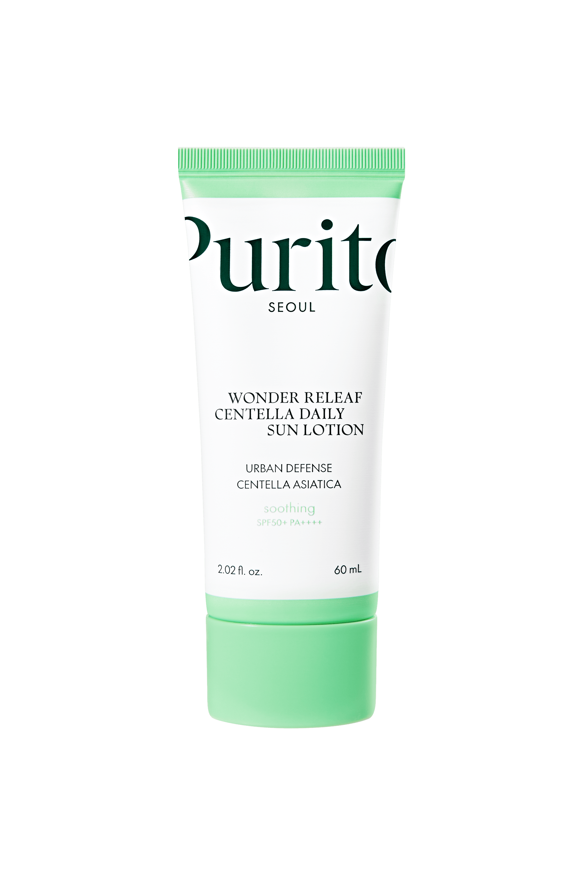 Purito Wonder Releaf Centella Daily Sun Lotion SPF50+ PA++++ 60ml - Komiko Beauty