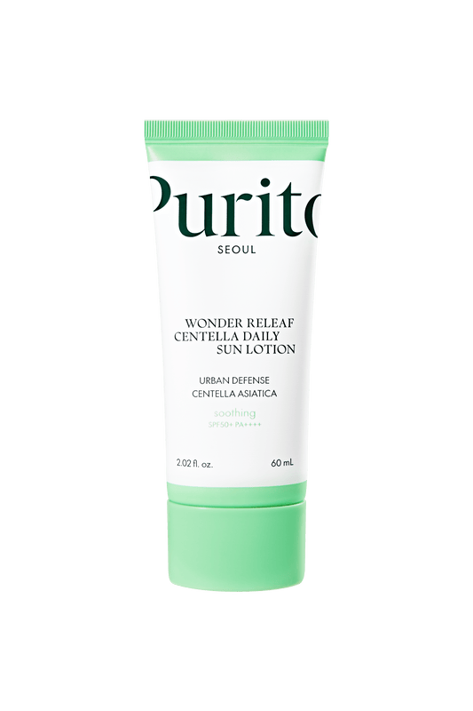 Purito Wonder Releaf Centella Daily Sun Lotion SPF50+ PA++++ 60ml - Komiko Beauty